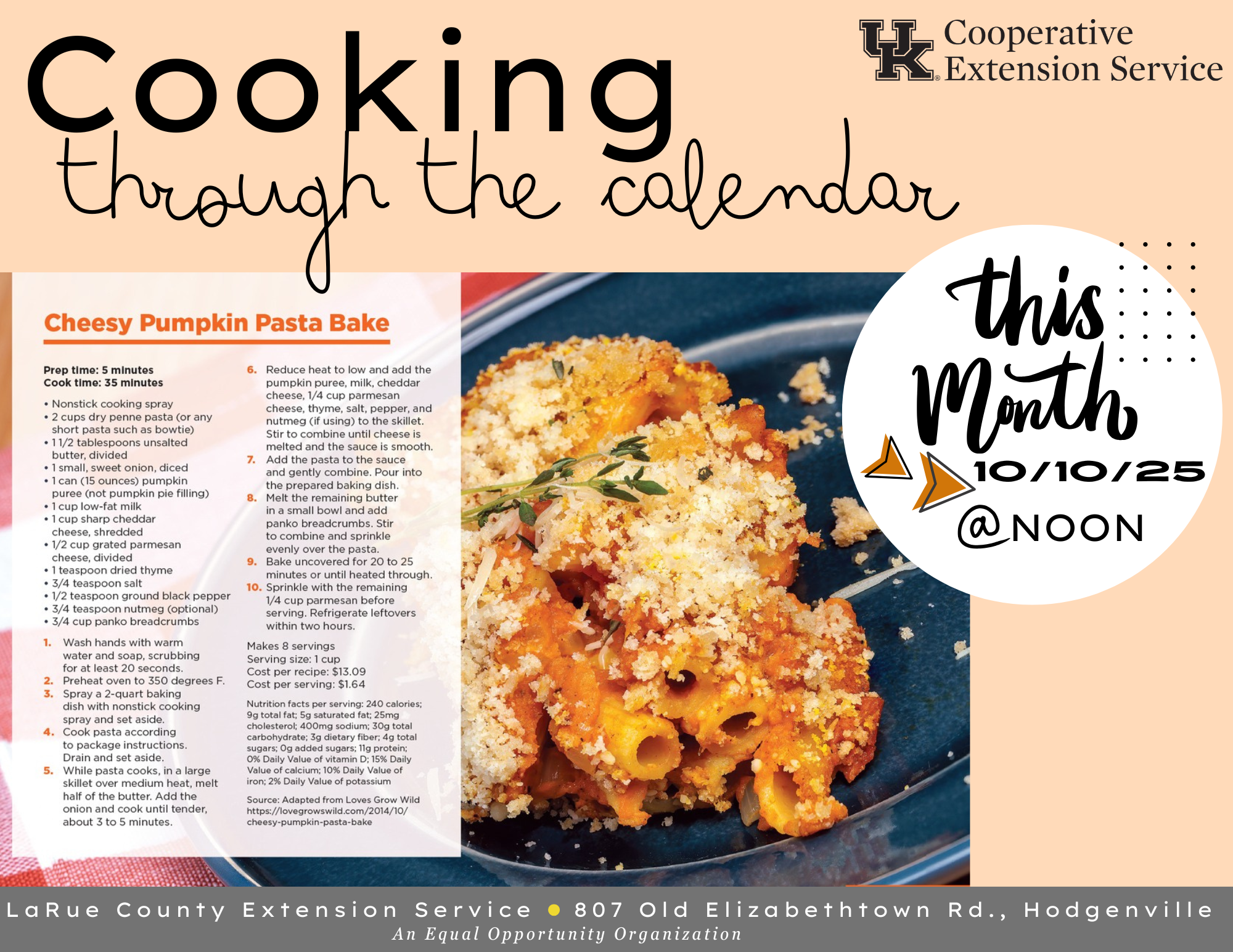 peach background plate with pasta dish red sauce white grated cheese