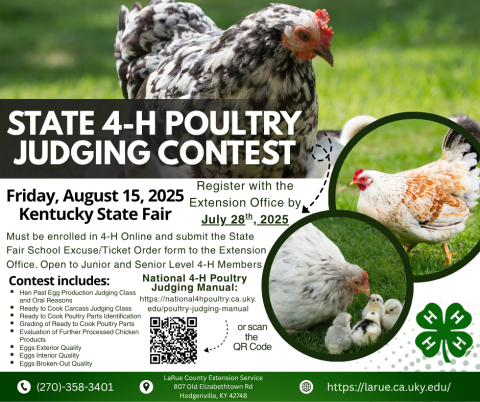 state poultry judging